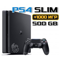 PlayStation 4 SLIM 500 GB Б/У + 1000 игр